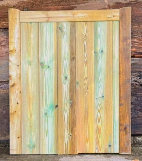 Wooden TVG Gate Pedestrian Gate Wooden Pressure Treated