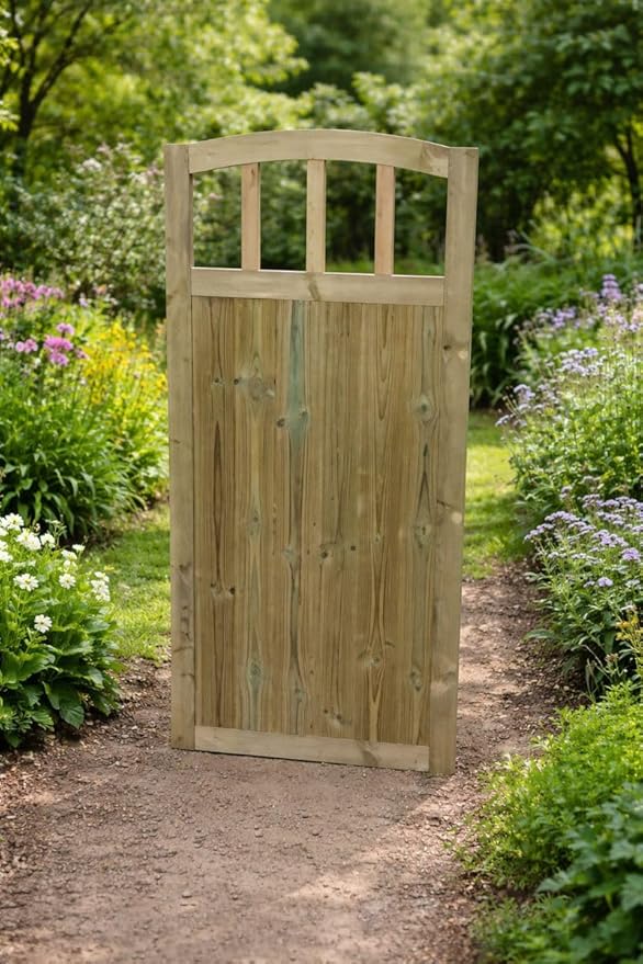 Wooden TVG Garden Gate Pedestrian Gate Wooden Pressure Treated 5ft 150cm,wooden garden gate, garden gates wooden, garden gates wooden (Copy) (Copy)