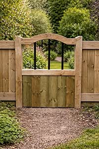 Wooden Garden Gate Pedestrian Gate Wooden Pressure Treated 3ft 90cm,wooden garden gate, garden gates wooden, garden gates wooden,