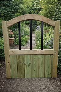 Wooden Garden Gate Pedestrian Gate Wooden Pressure Treated 3ft 90cm,wooden garden gate, garden gates wooden, garden gates wooden,