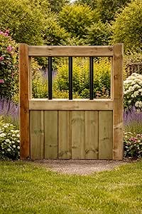 Wooden Garden Gate Pedestrian Gate Wooden Pressure Treated 3ft 90cm,wooden garden gate, garden gates wooden, garden gates wooden