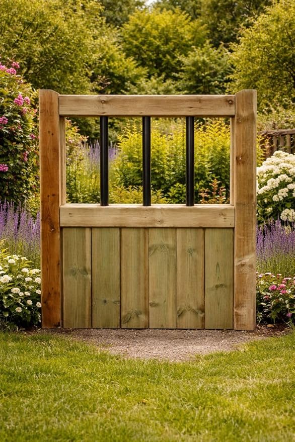 Wooden Garden Gate Pedestrian Gate Wooden Pressure Treated 3ft 90cm,wooden garden gate, garden gates wooden, garden gates wooden