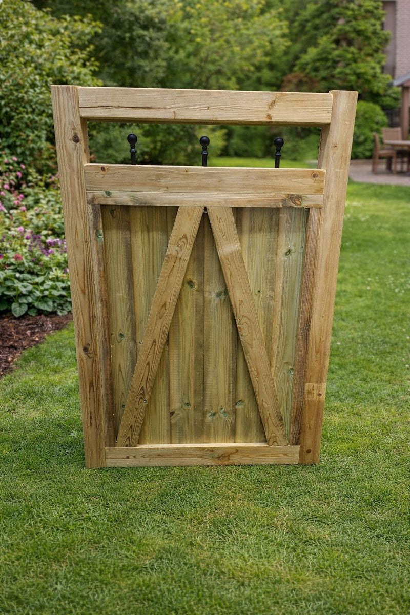 Wooden Garden Gate Pedestrian Gate Wooden Pressure Treated 4ft 120cm,wooden garden gate, garden gates wooden, garden gates wooden tongue and groove