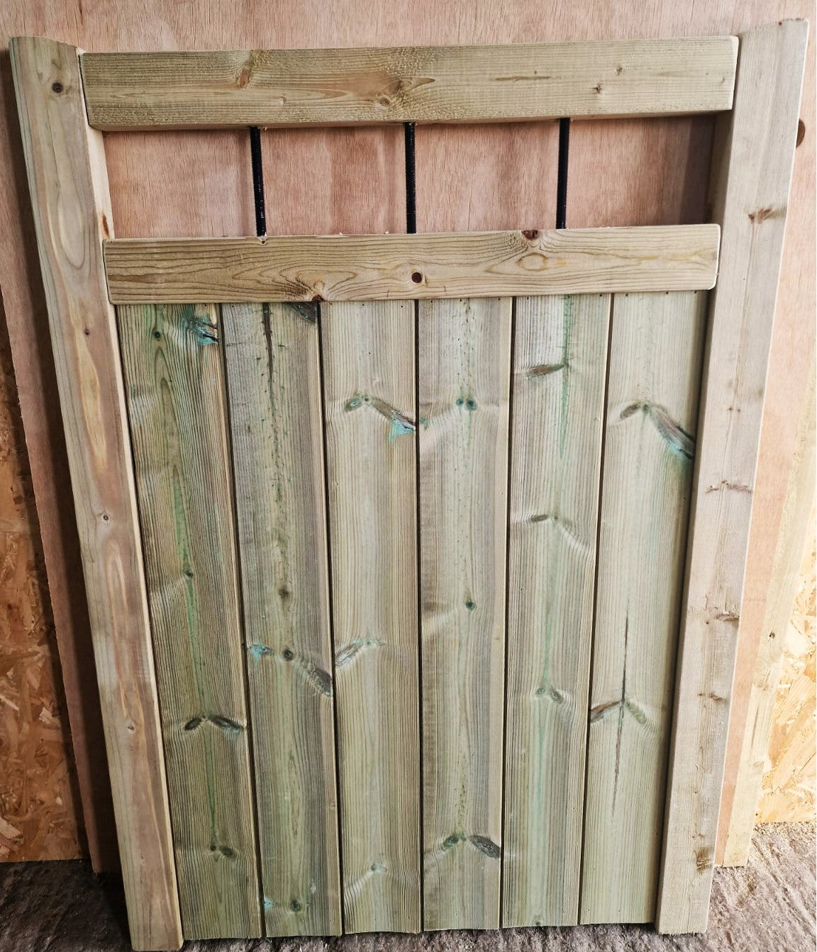 Wooden Garden Gate Pedestrian Gate Wooden Pressure Treated 3ft 90cm