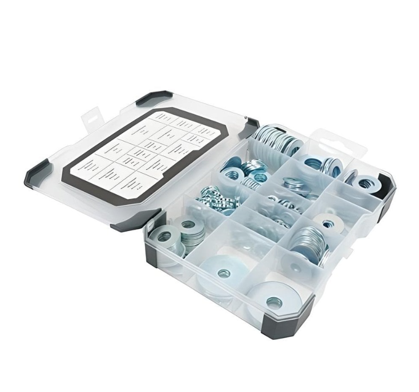 Washers Zinc - 291pcs Mixed Tray