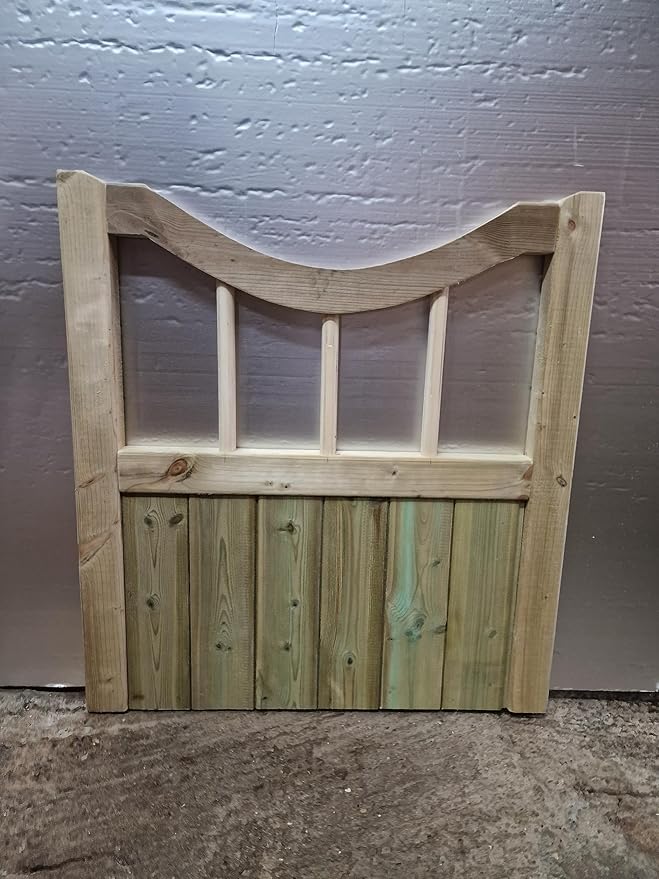 Wooden Garden Gate Pedestrian Gate Wooden Pressure Treated 3ft 90cm