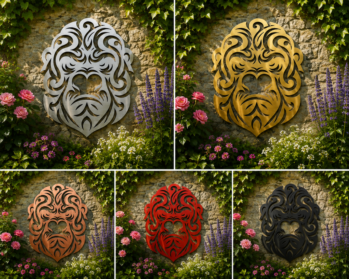 Gorilla Metal Wall Art