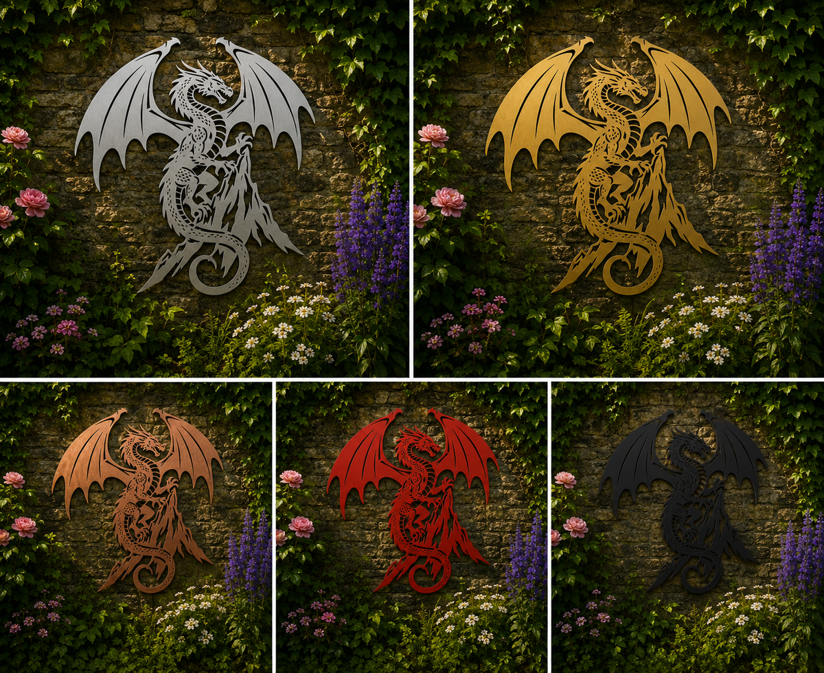 Dragon Metal Wall Art