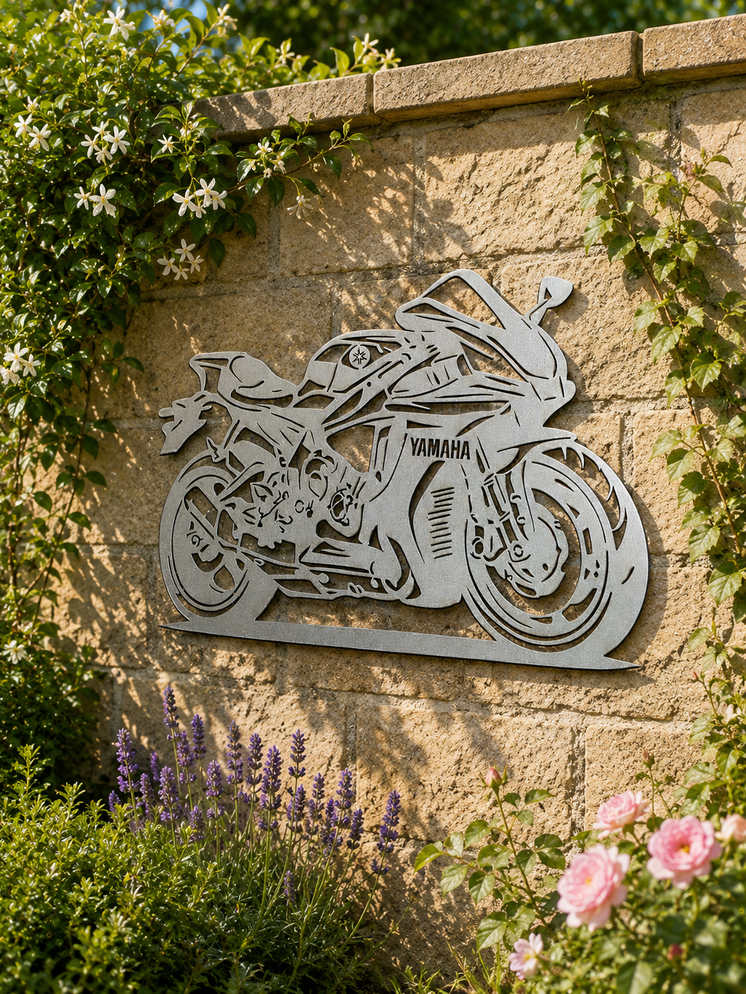 Motorcycle Metal Wall Art