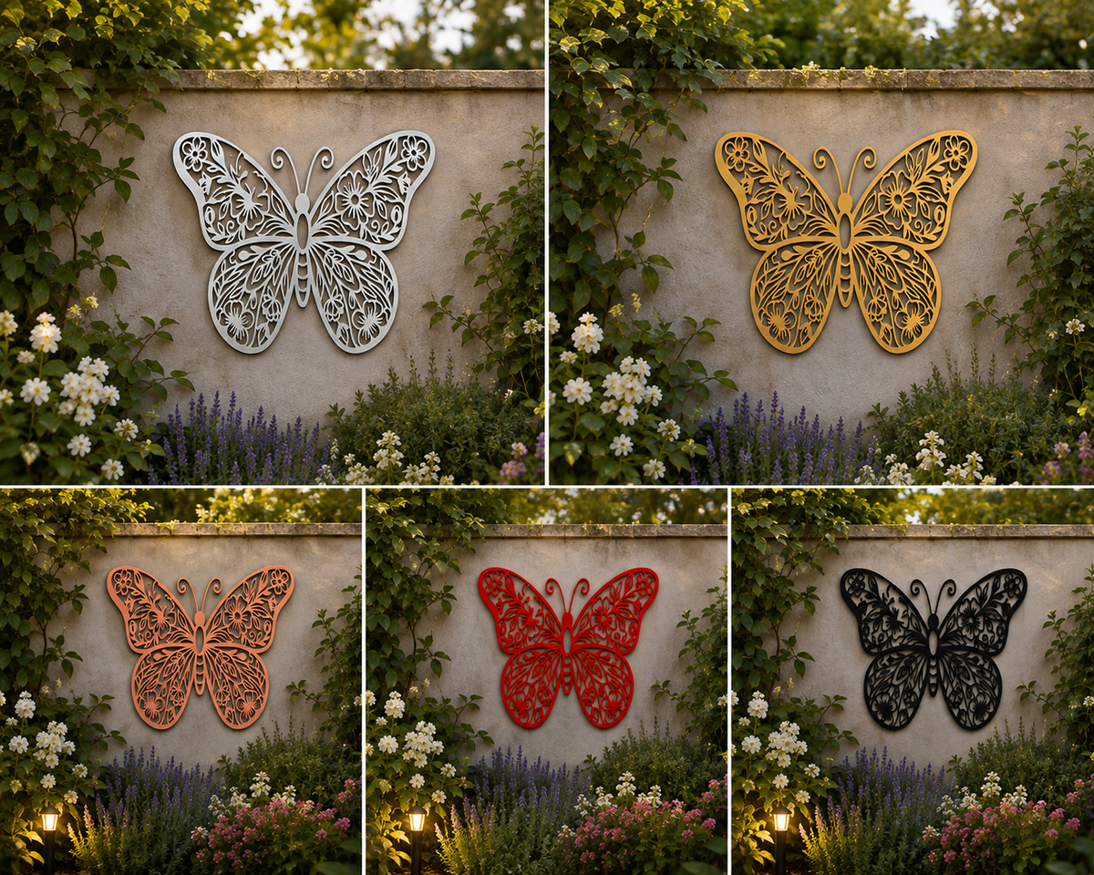 Butterfly Metal Wall Art