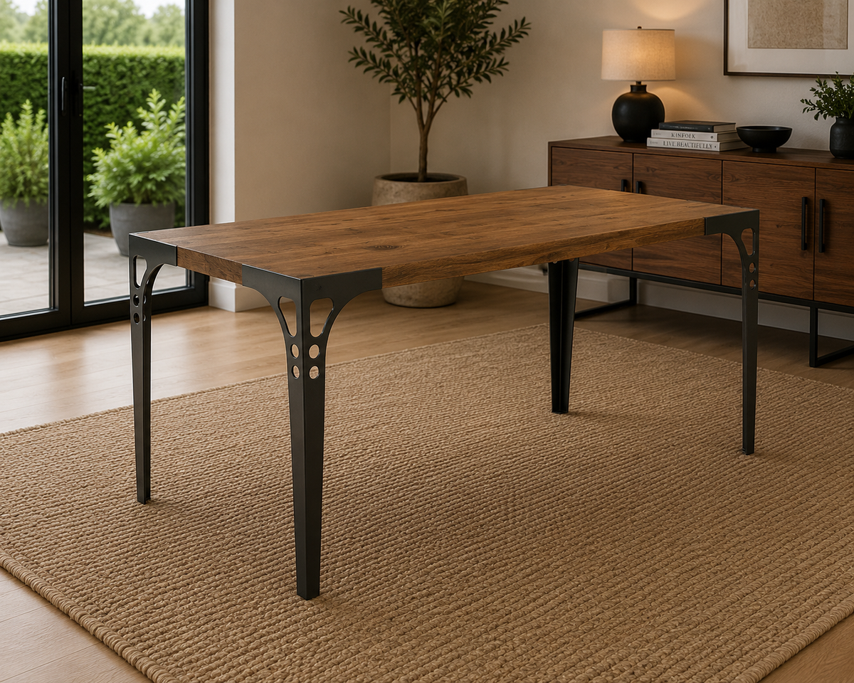 Set of 4 Handmade Steel Table Legs