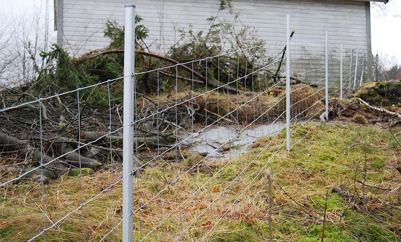 Galvanized Steel Staple Lock Fence Post – Heavy-Duty Metal Post with Secure Locking Mechanism