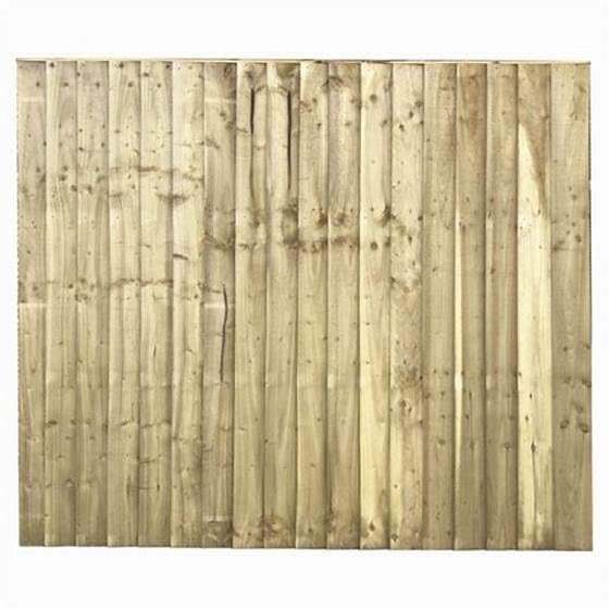 Heavy Duty Feather Edge Fence Panel – Pressure Treated Closeboard Garden Fencing | 15 Year Anti-Rot Guarantee
