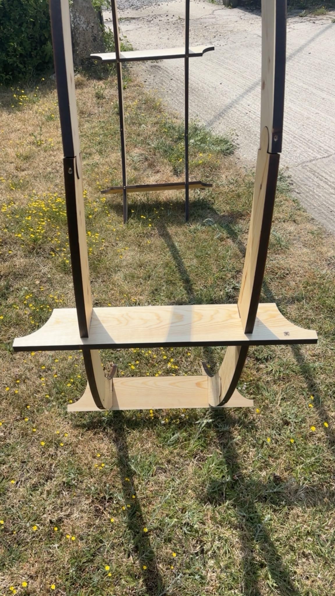 Heavy Duty Wooden Moon Arch | Outdoor Arch | Garden Arch | 200 CM High X 200 CM Wide x 60 CM Deep