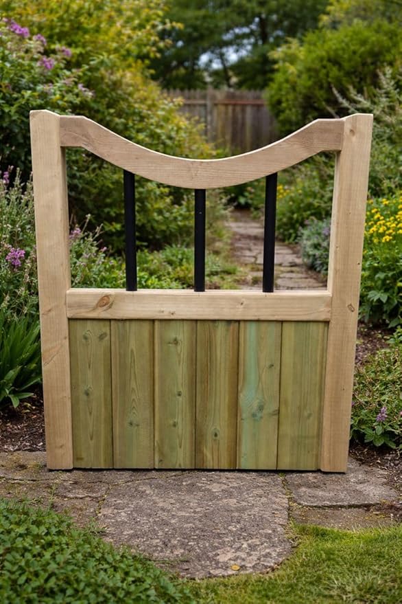Wooden Garden Gate Pedestrian Gate Wooden Pressure Treated 4ft 120cm,wooden garden gate, garden gates wooden, garden gates wooden tongue and groove,