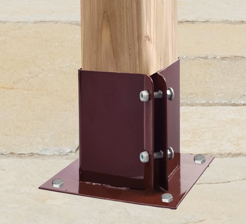 Bolt Down Shoe - Bolt Secure - Oxide Red
