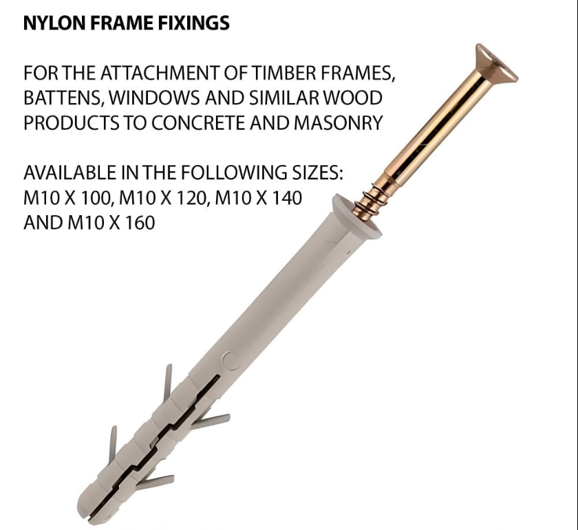 Nylon Frame Fixing