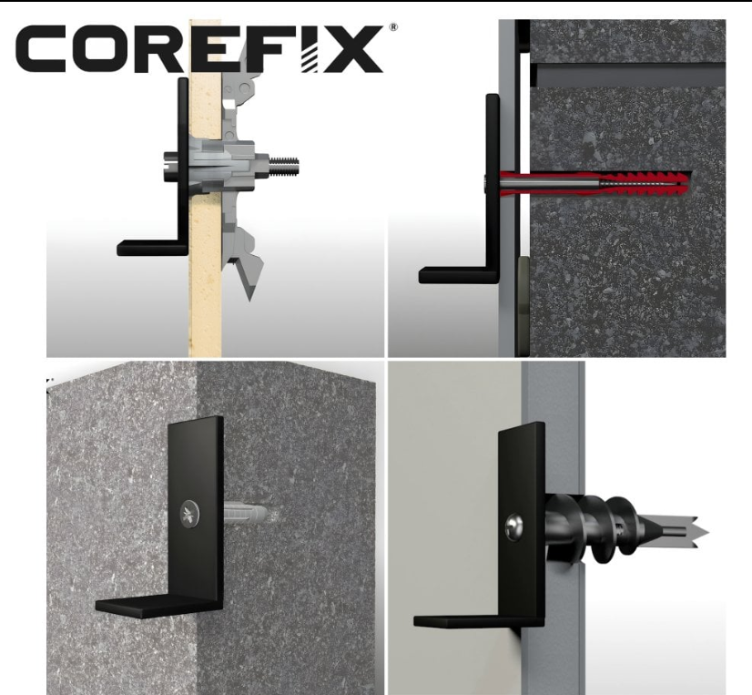 Corefix - Complete Wall Fixing Kit