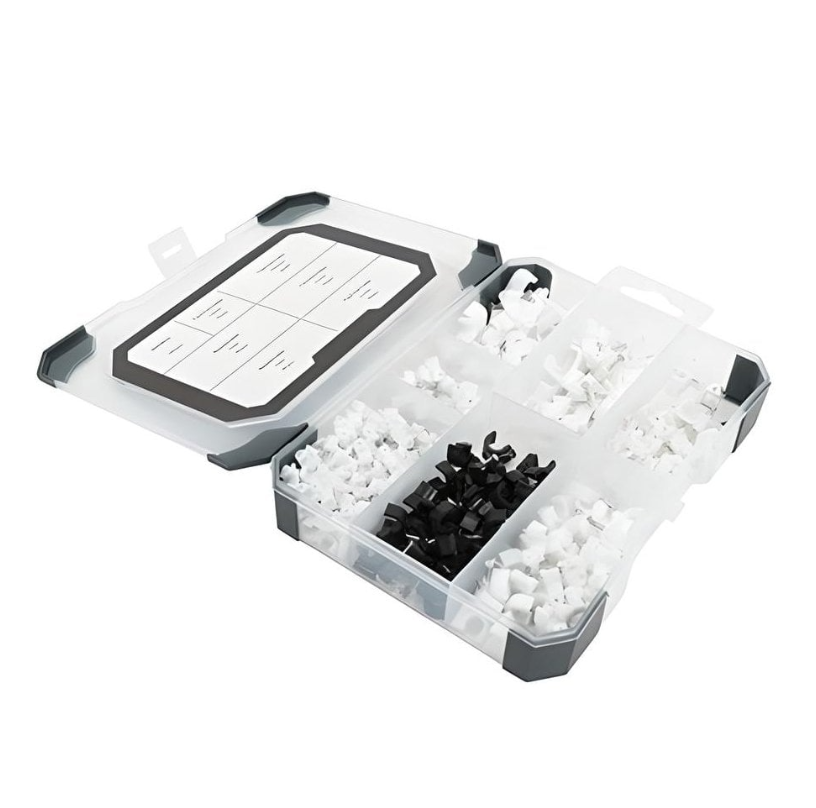 Cable Clips - 290pcs Mixed Tray