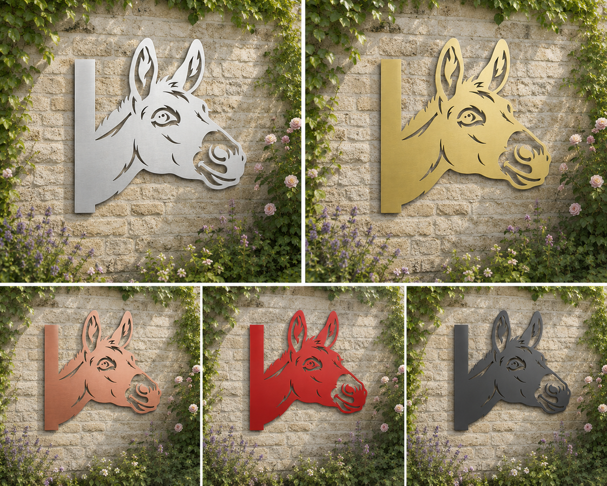 Donkey Metal Wall Art