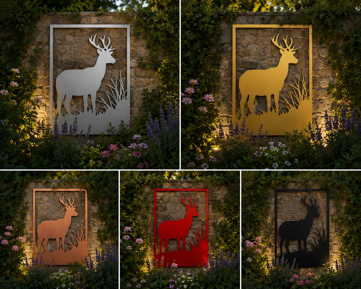Stag Metal Wall Art