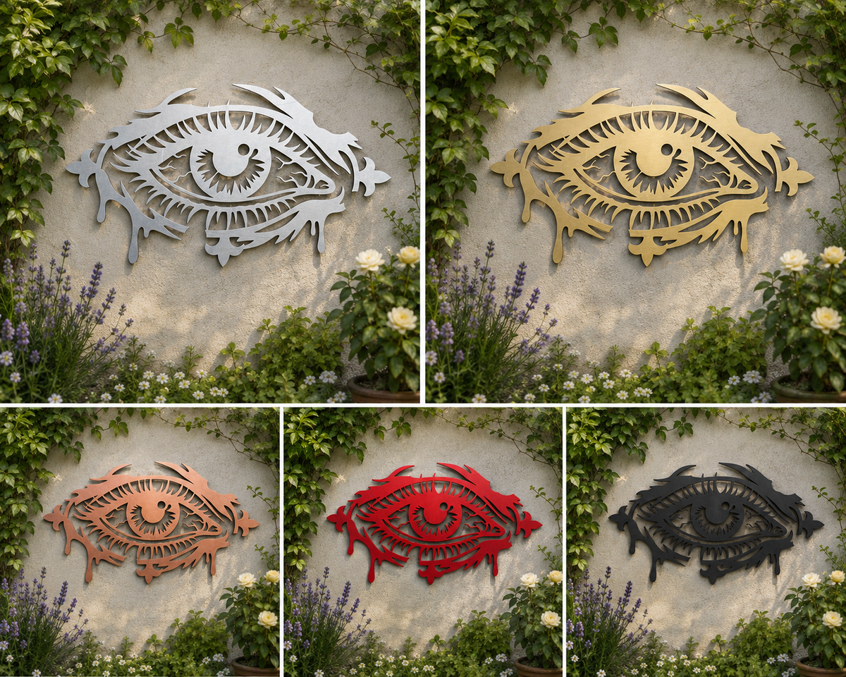 Mystical Eye Metal Wall Art