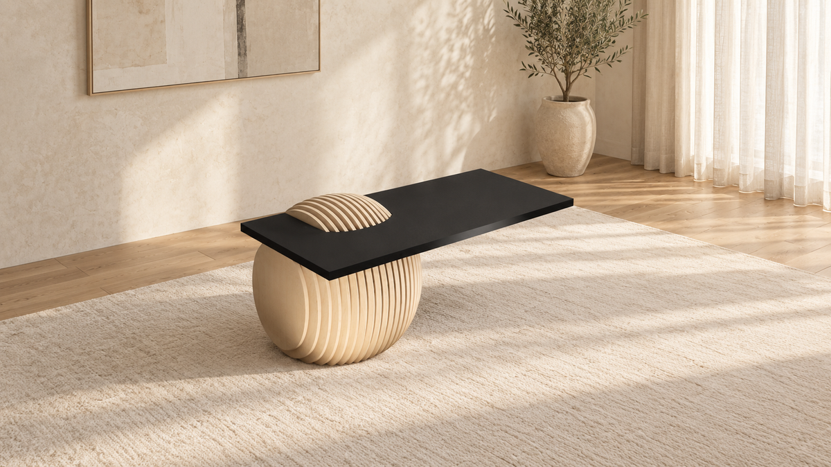 The Eclipse Sculptural Coffee Table