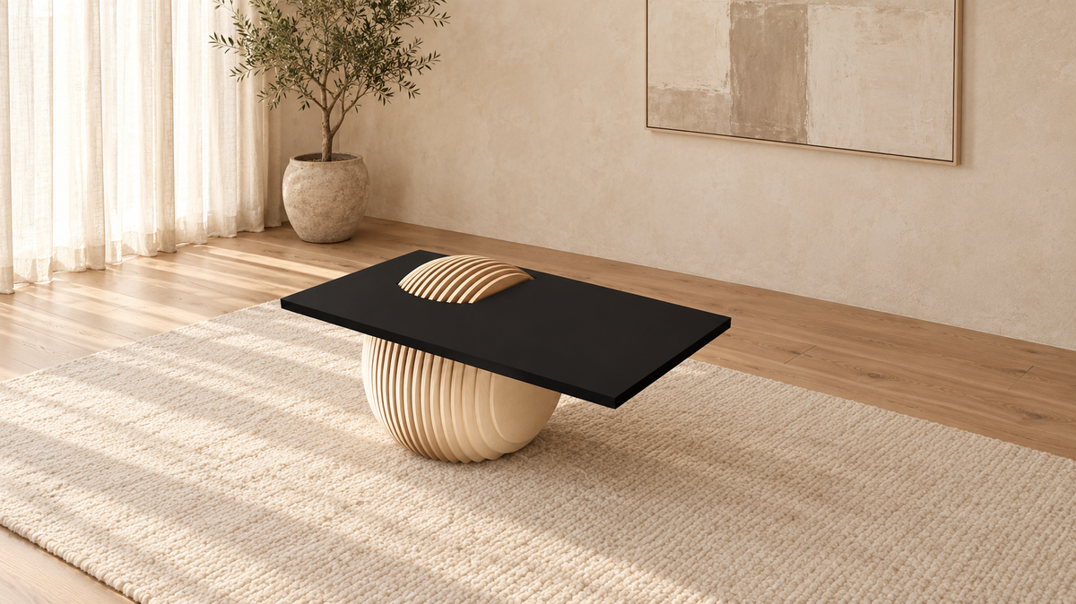 The Eclipse Sculptural Coffee Table